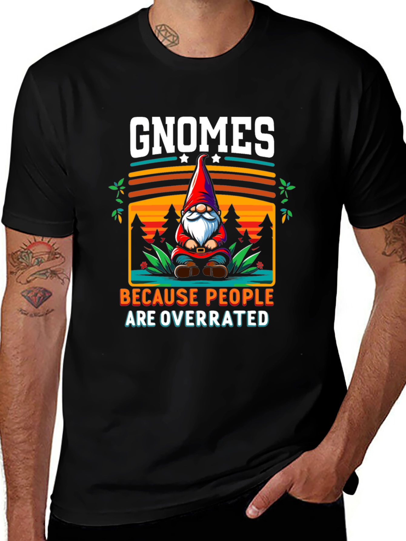 Gnomes Because People Are Overrated T-Shirt