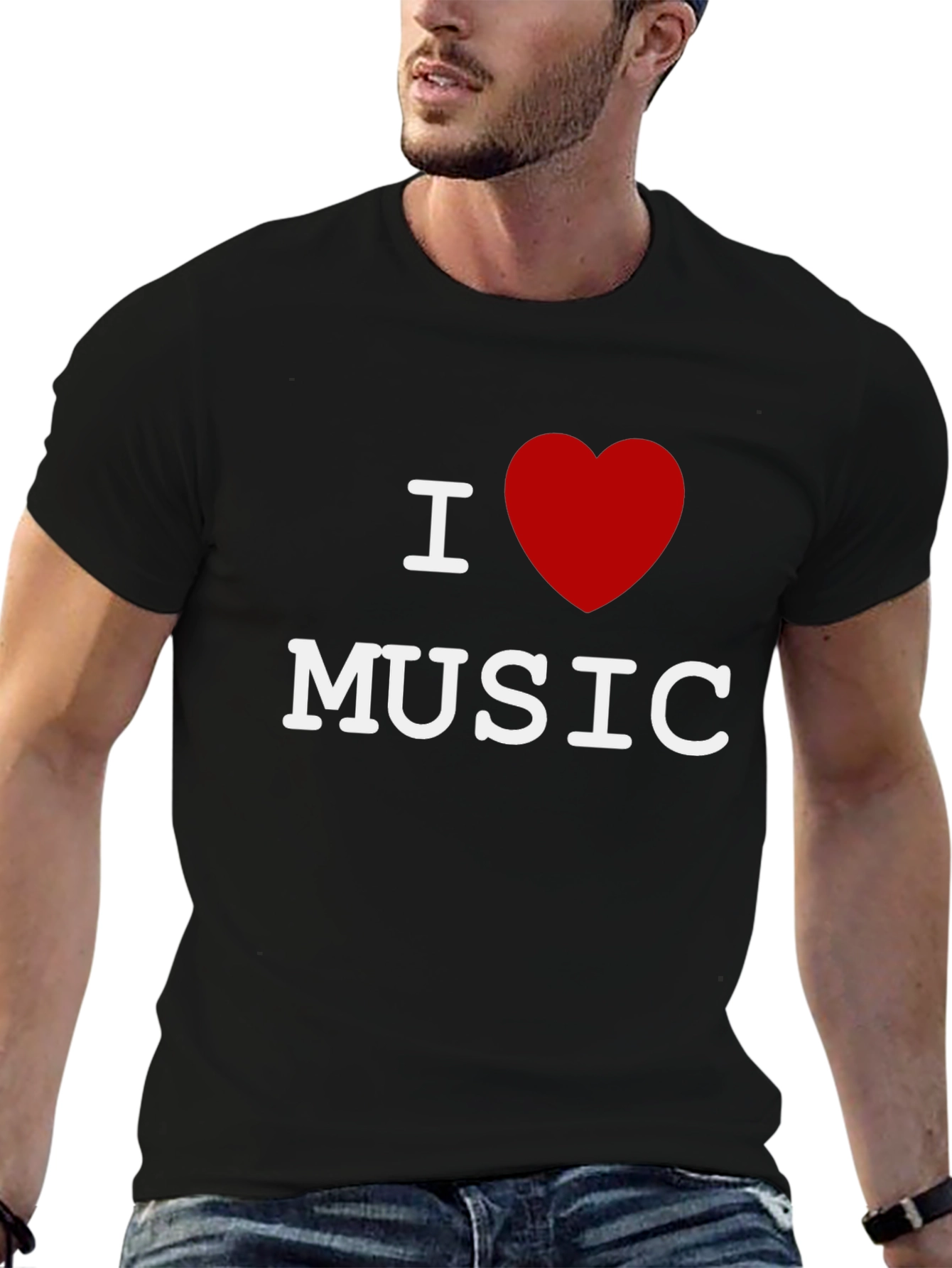 I Heart Music Graphic T-Shirt