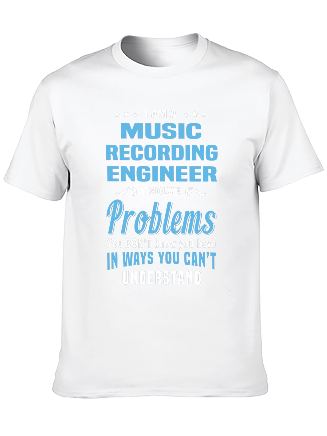 Music Recording Engineer Graphic T-Shirt