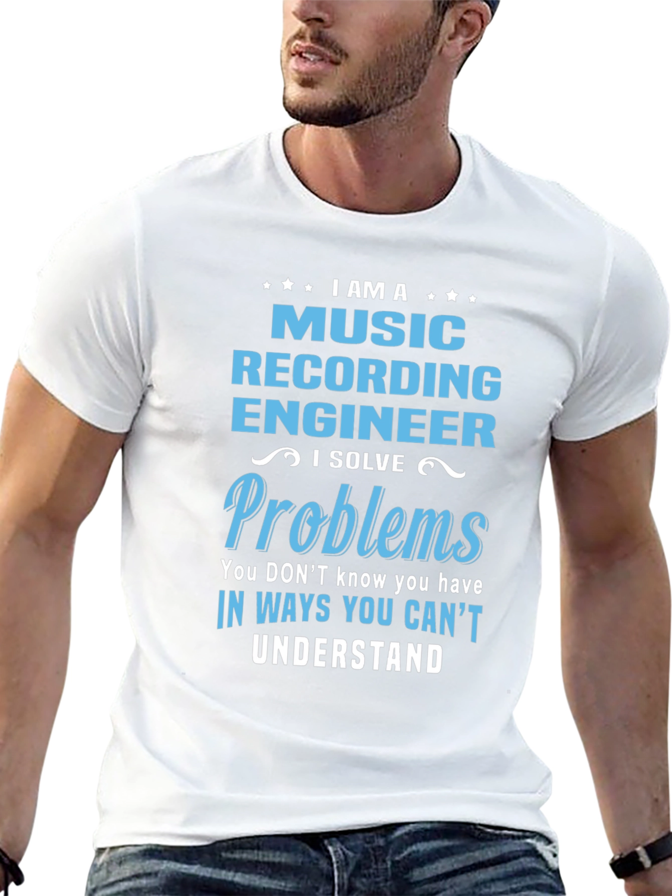 Music Recording Engineer Graphic T-Shirt