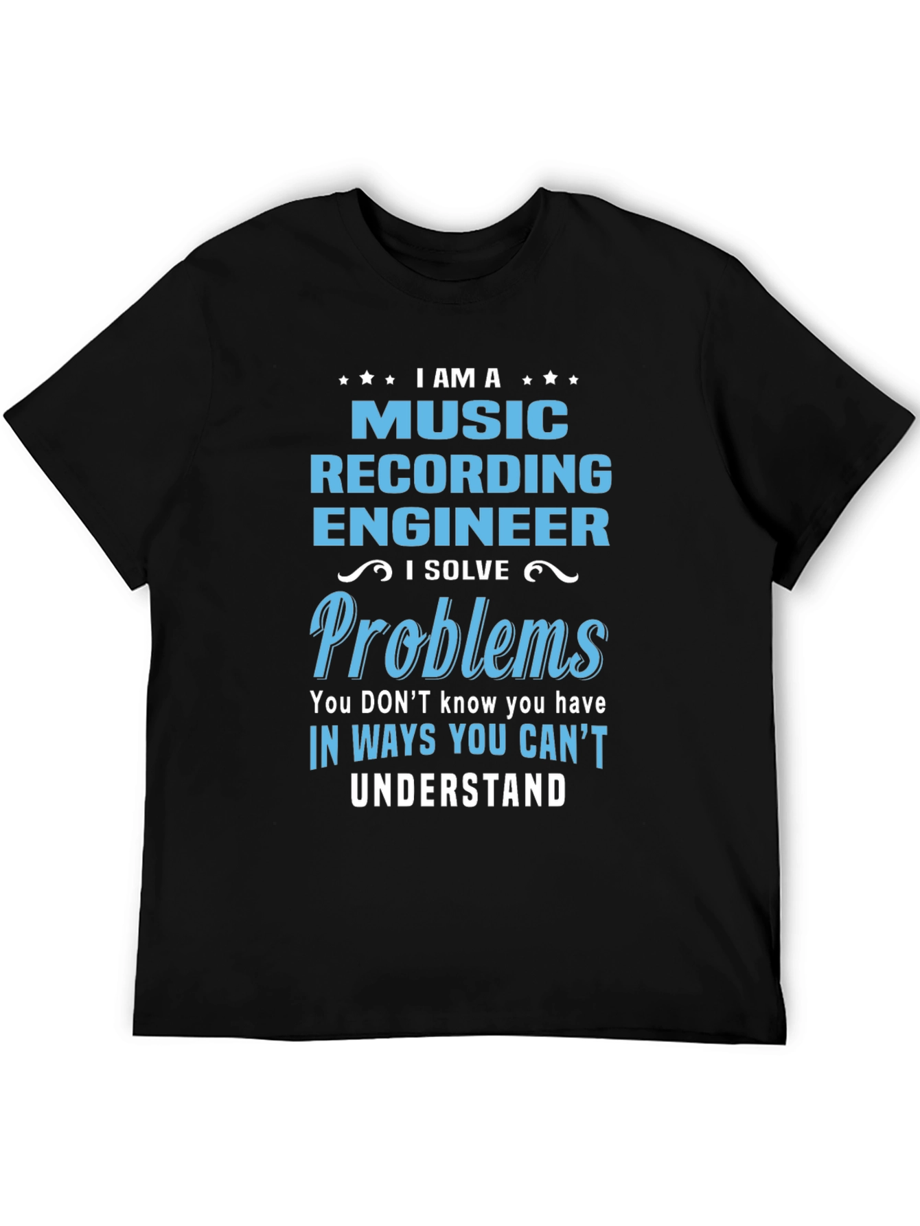 Music Recording Engineer Graphic T-Shirt