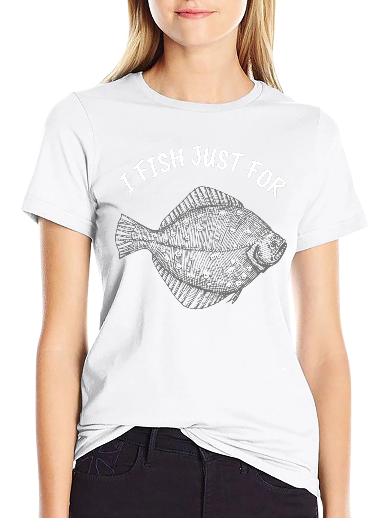 I Fish Just For Flounder T-Shirt