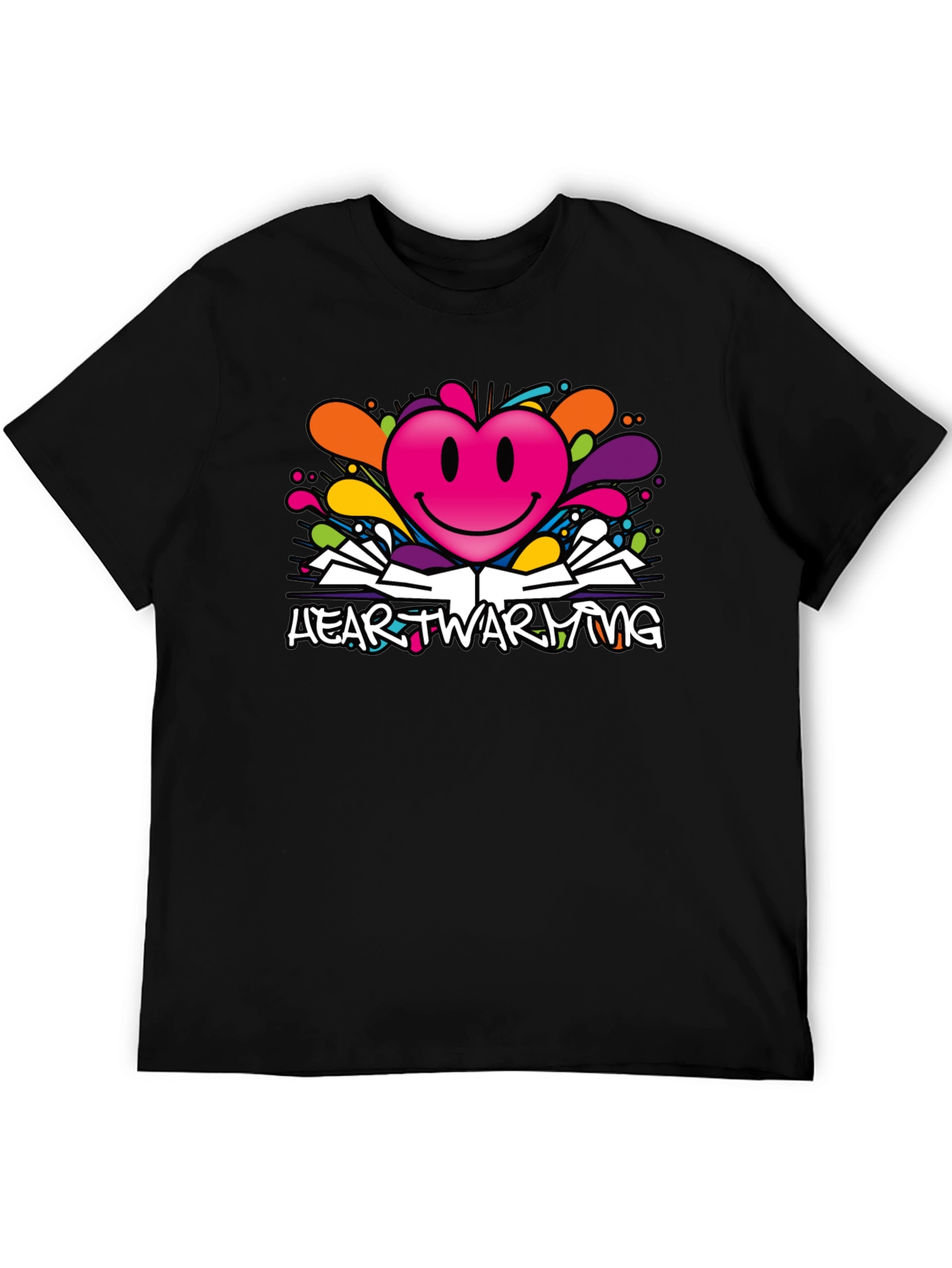 Heartwarming Graphic Tee - Stylish Design