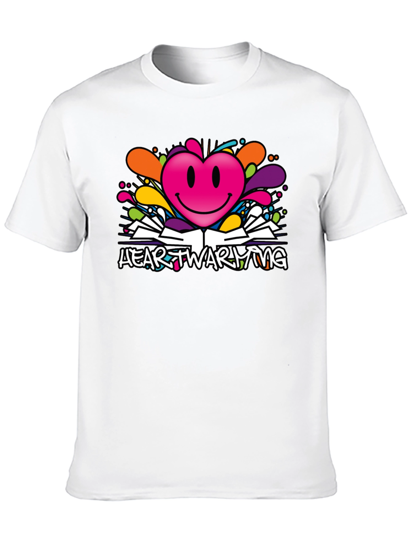Heartwarming Graphic Tee - Stylish Design