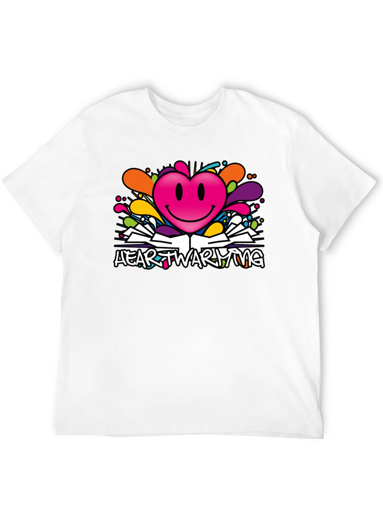 Heartwarming Graphic Tee - Stylish Design