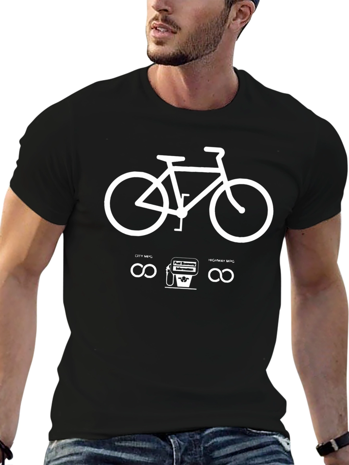 Eco-Friendly Biker T-Shirt - Infinite MPG