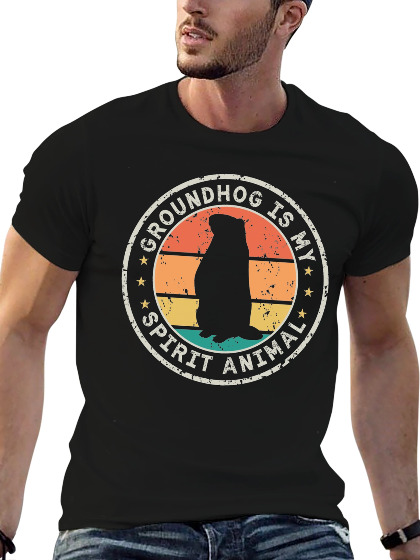 Groundhog Spirit Animal T-Shirt