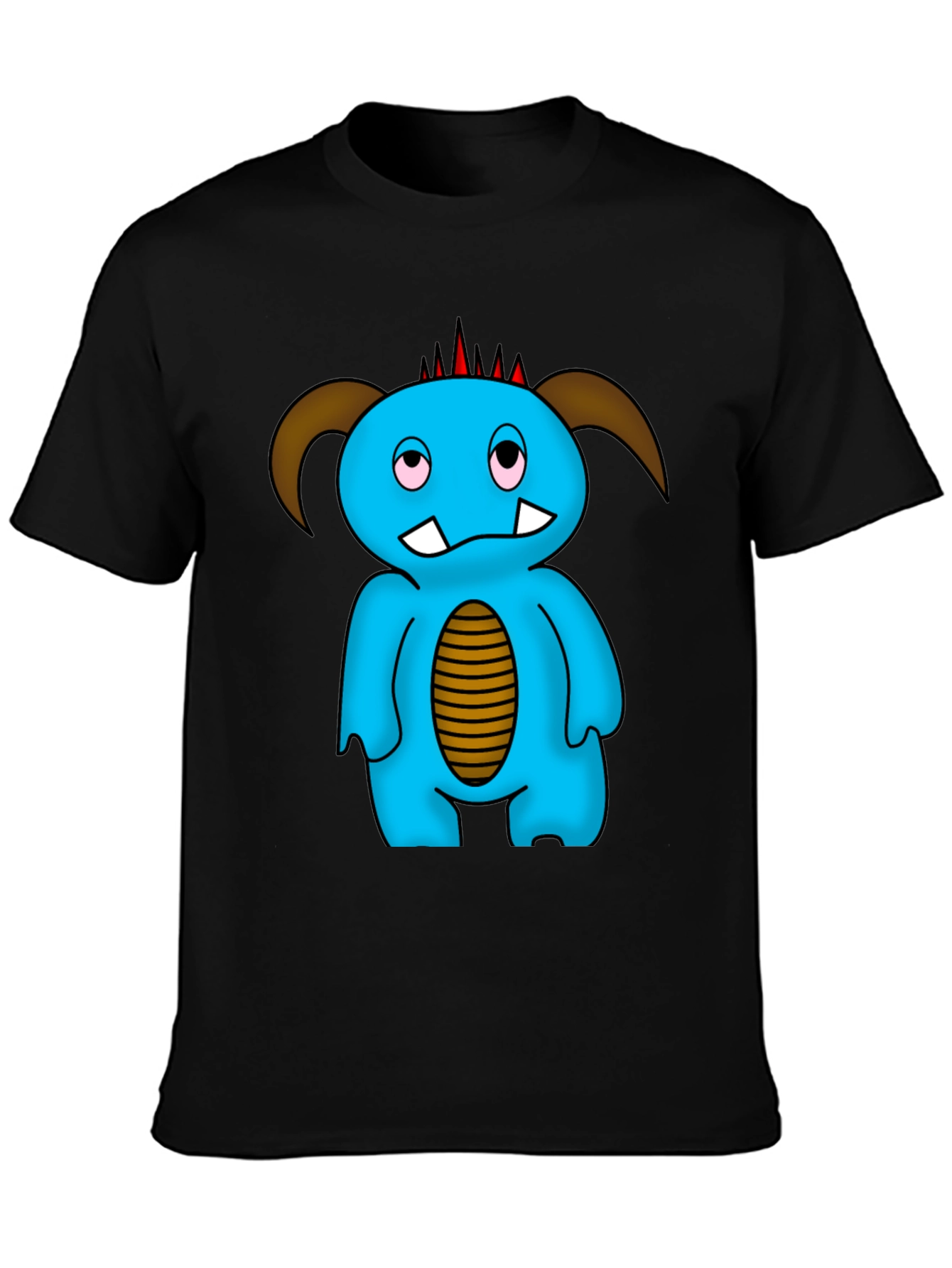Monster Graphic Tee - Unique Cartoon T-Shirt