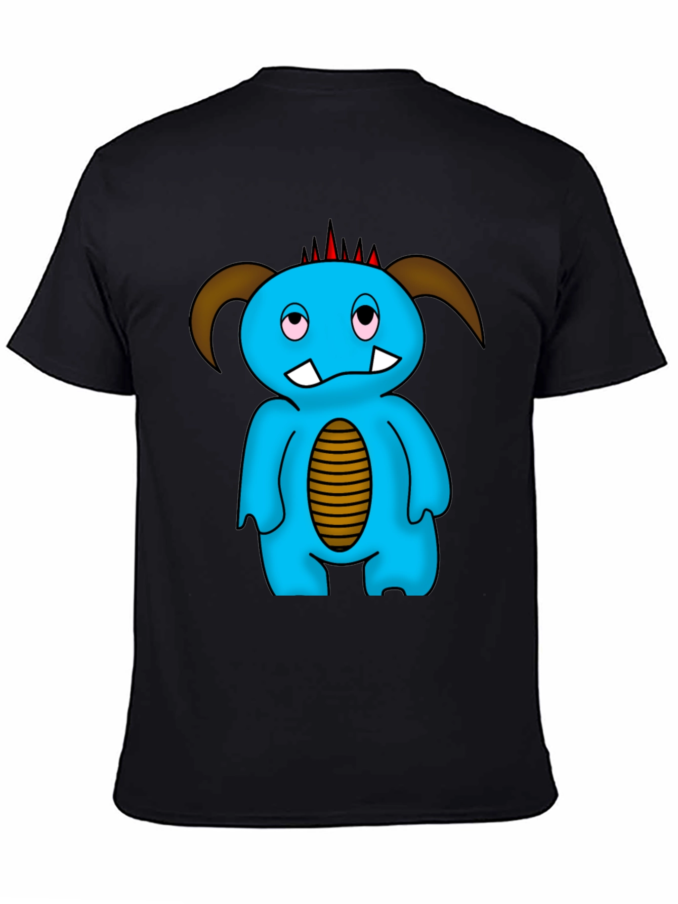 Monster Graphic Tee - Unique Cartoon T-Shirt