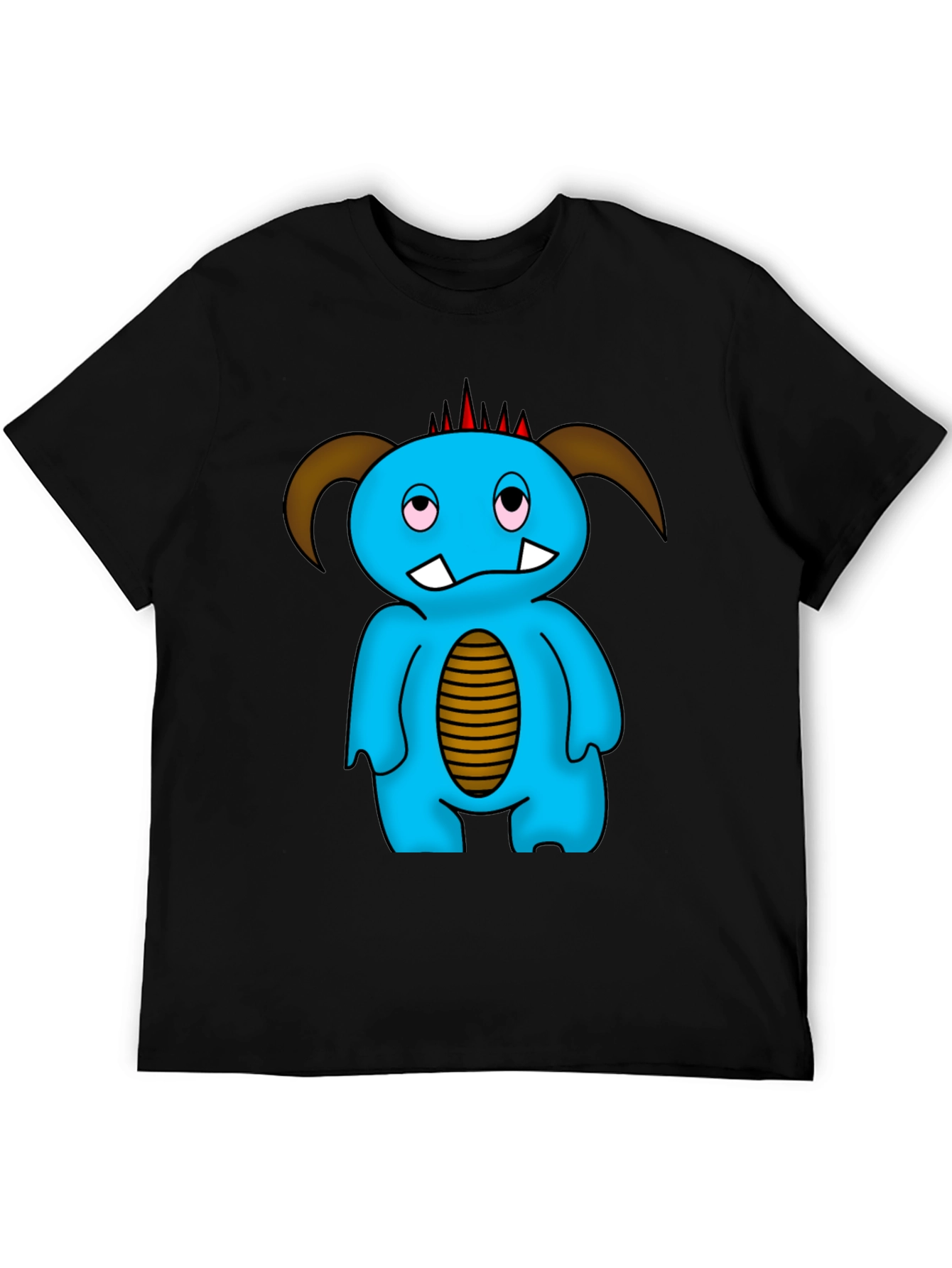 Monster Graphic Tee - Unique Cartoon T-Shirt