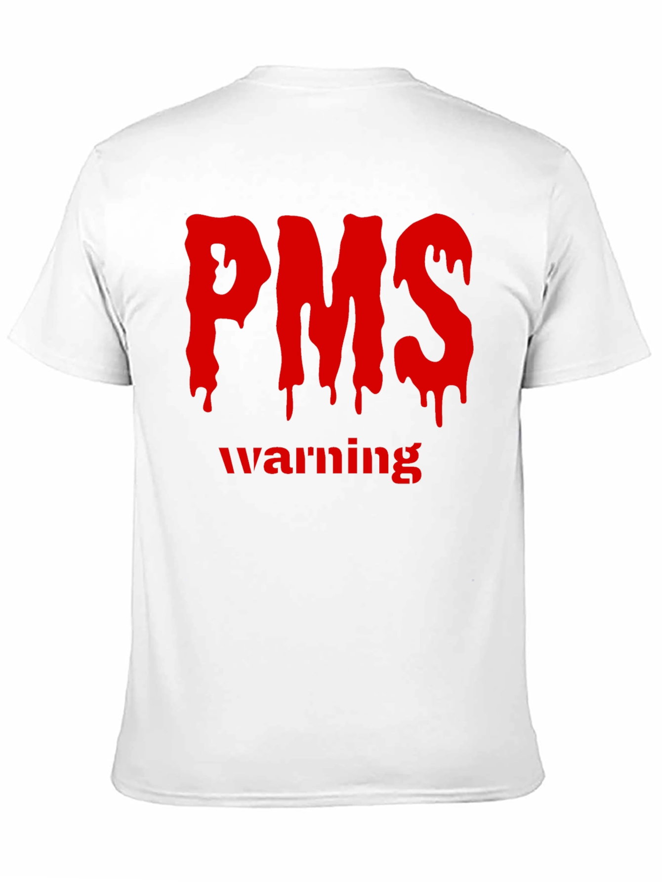 PMS Warning Graphic T-Shirt - Black