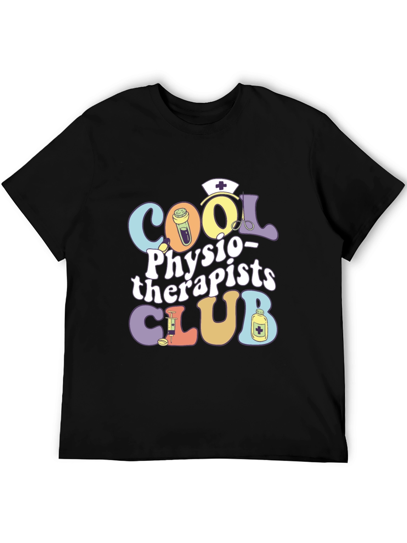 Cool Physiotherapists Club Graphic T-Shirt