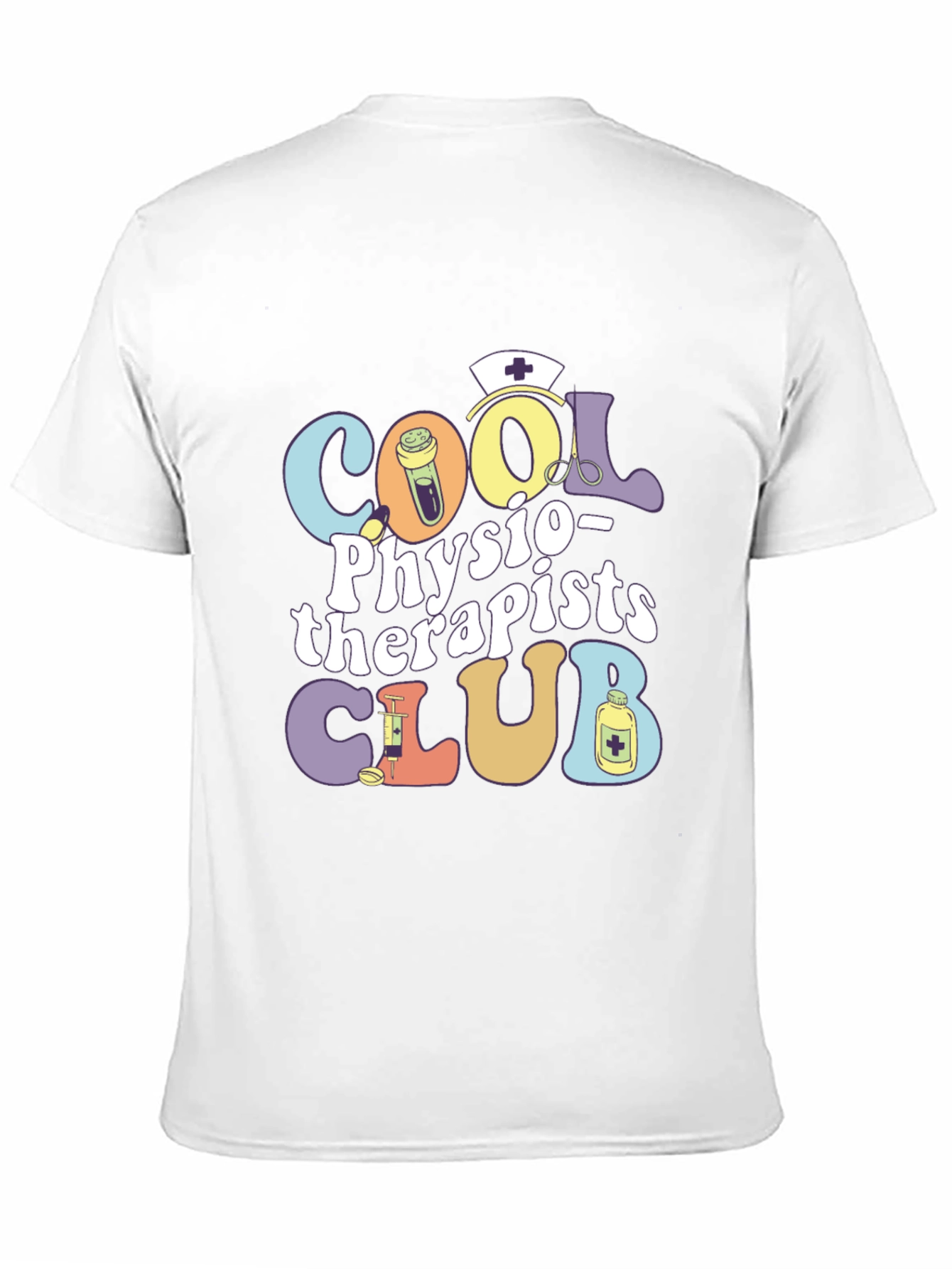 Cool Physiotherapists Club Graphic T-Shirt