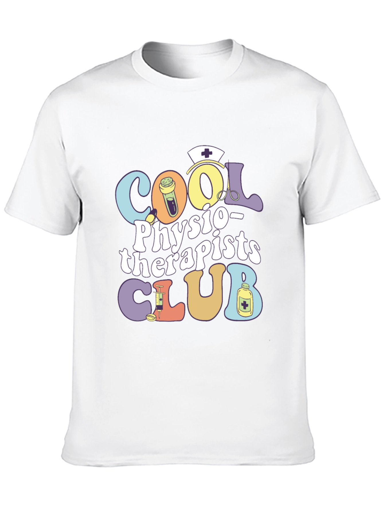 Cool Physiotherapists Club Graphic T-Shirt
