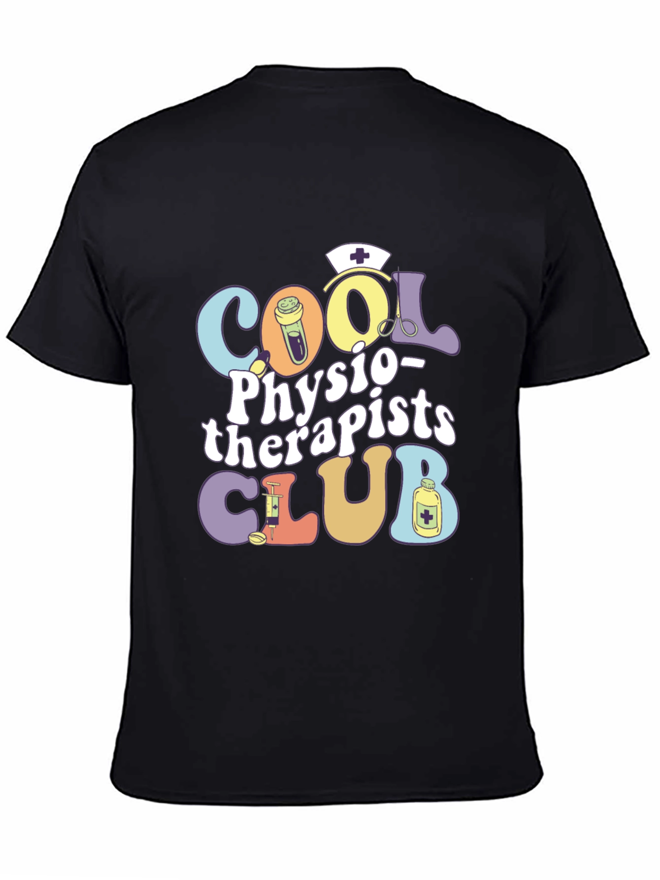 Cool Physiotherapists Club Graphic T-Shirt