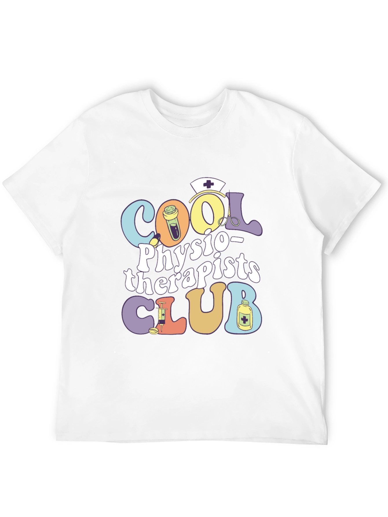 Cool Physiotherapists Club Graphic T-Shirt