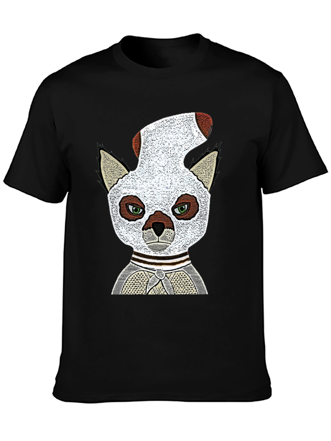 Lemur Sock-Head Graphic Tee - Unique Comfy