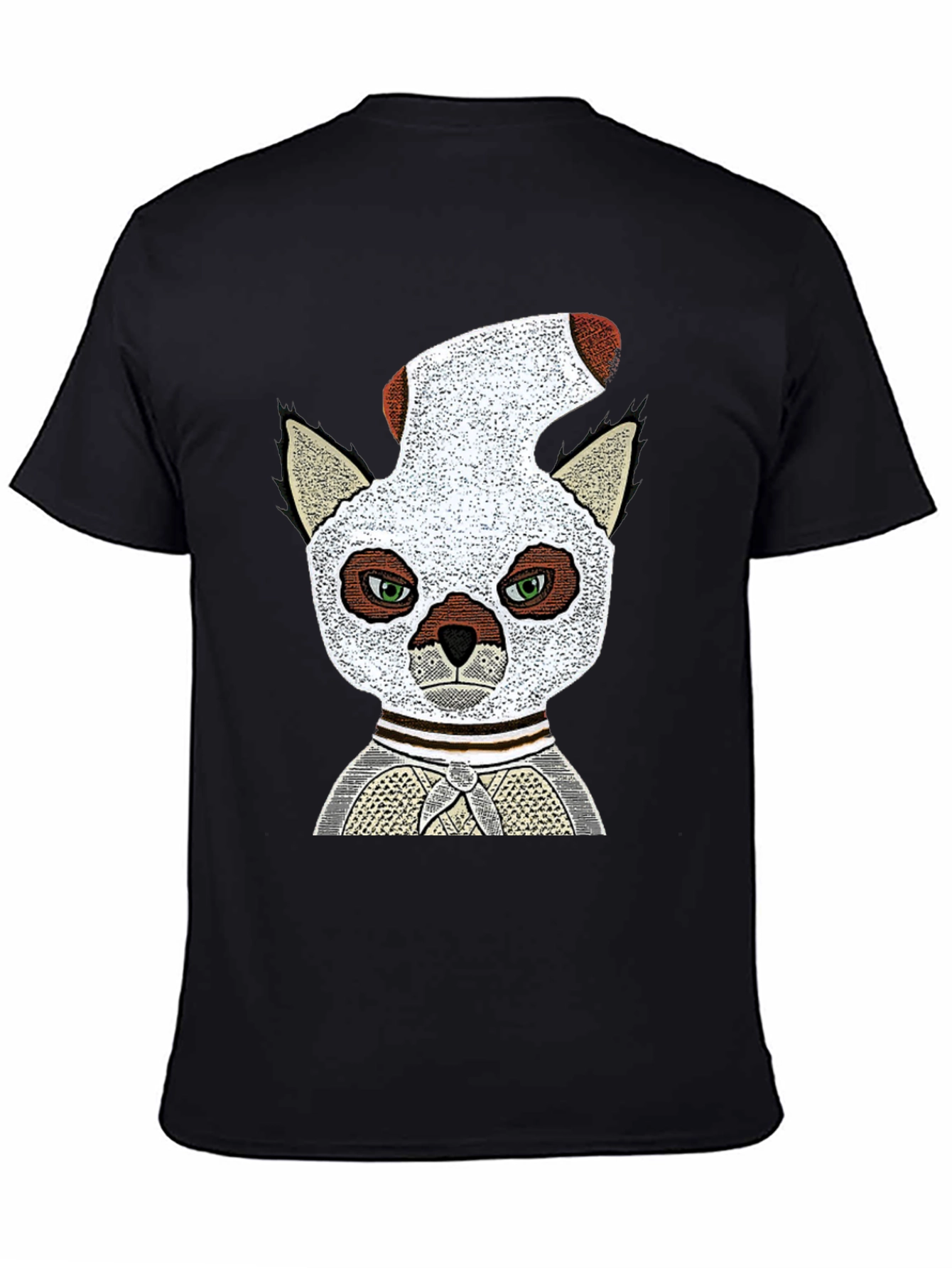 Lemur Sock-Head Graphic Tee - Unique Comfy