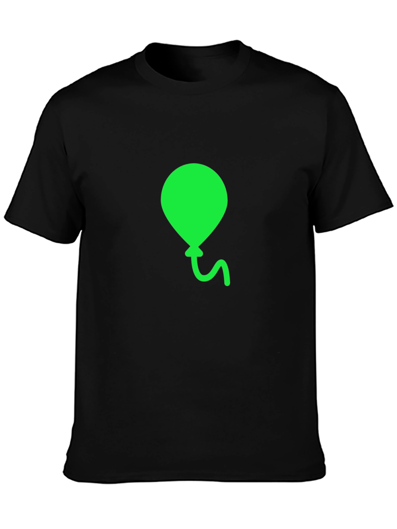 Green Balloon Graphic Tee - Casual Comfort