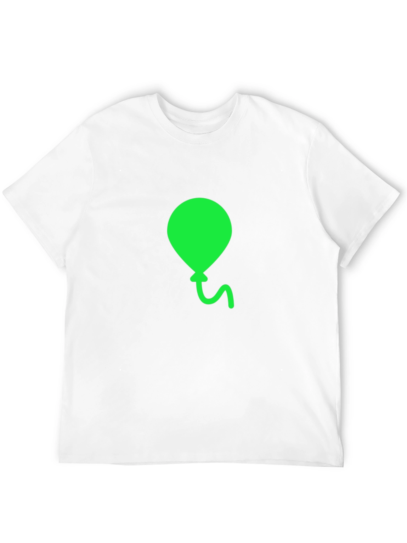 Green Balloon Graphic Tee - Casual Comfort