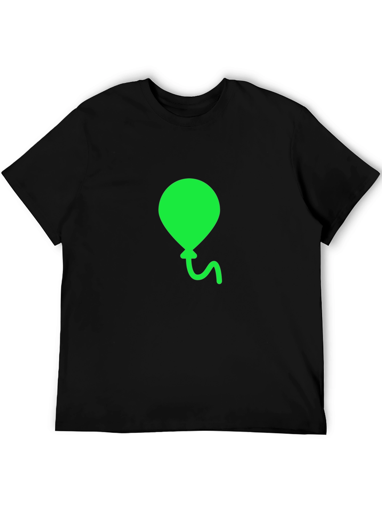 Green Balloon Graphic Tee - Casual Comfort