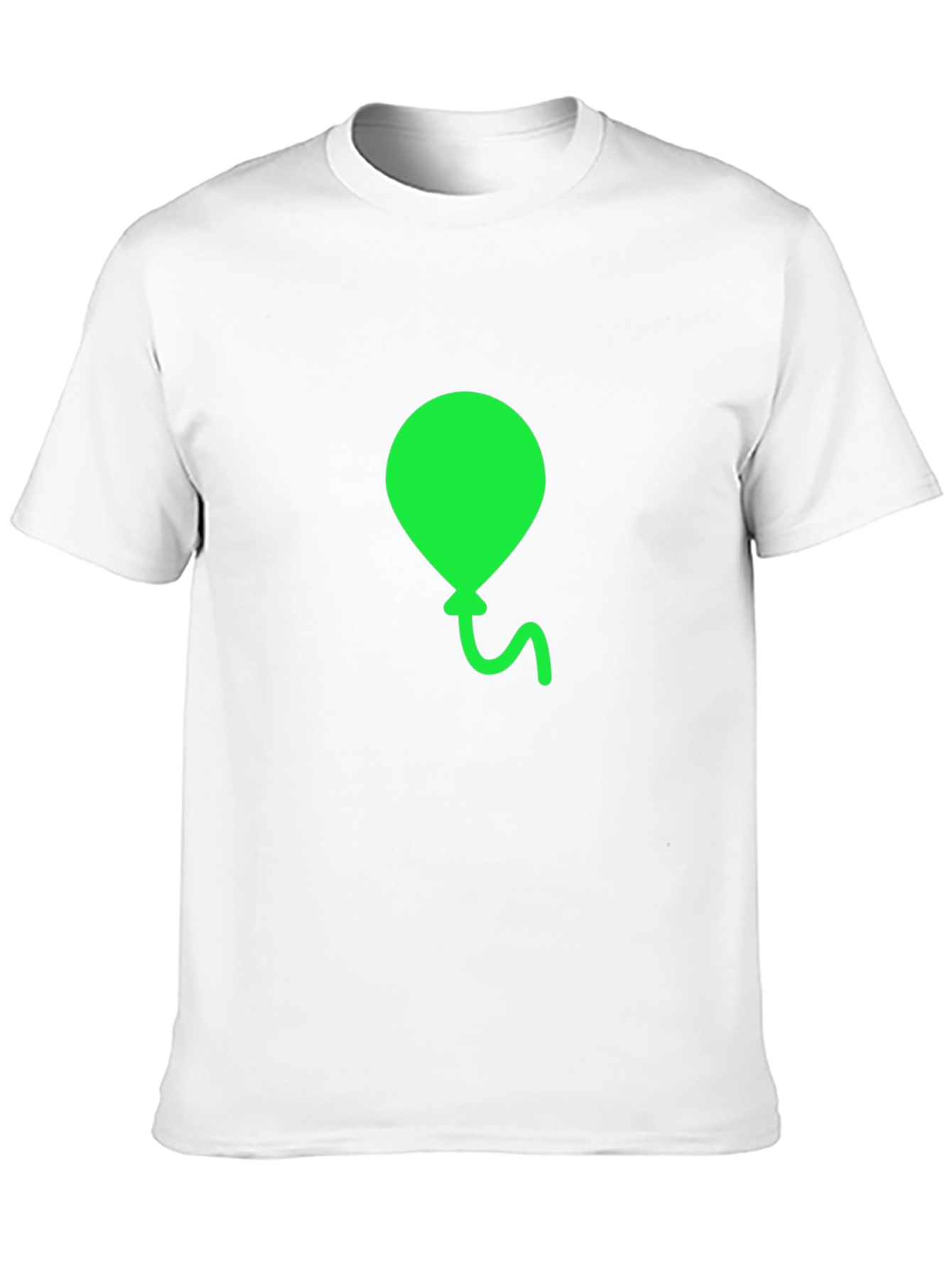 Green Balloon Graphic Tee - Casual Comfort