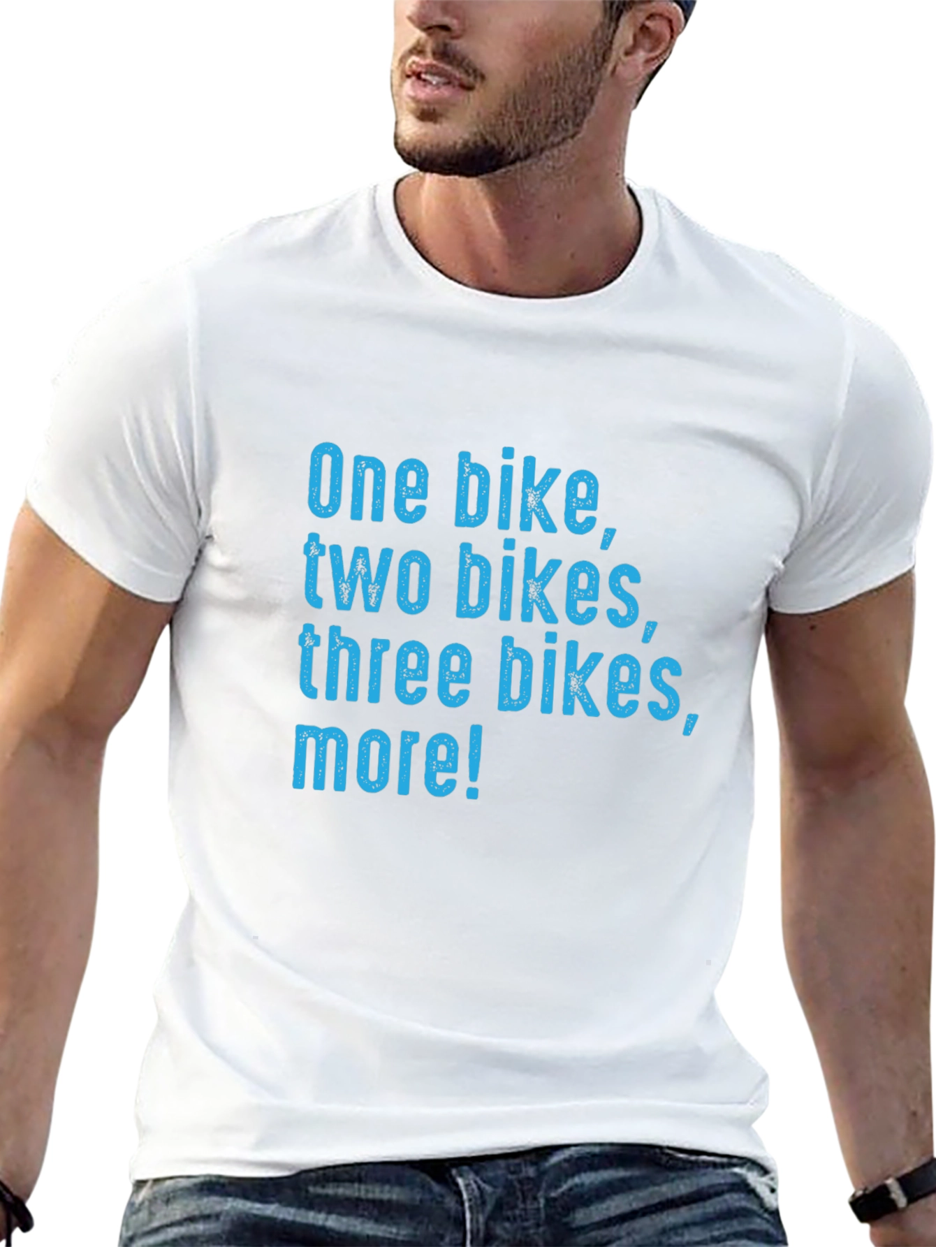 One Bike Two Bike Graphic Tee