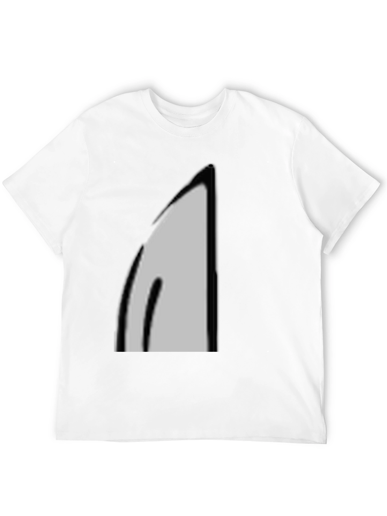 Minimalist Black T-Shirt - Abstract Graphic Tee