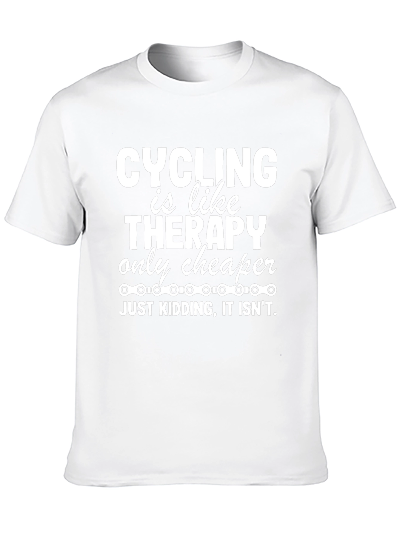 Cycling Therapy T-Shirt - Funny Biker Tee
