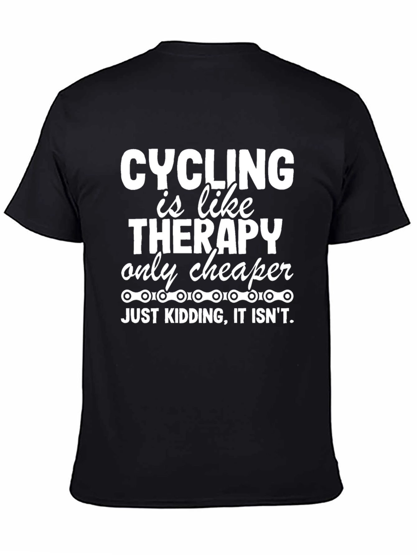 Cycling Therapy T-Shirt - Funny Biker Tee