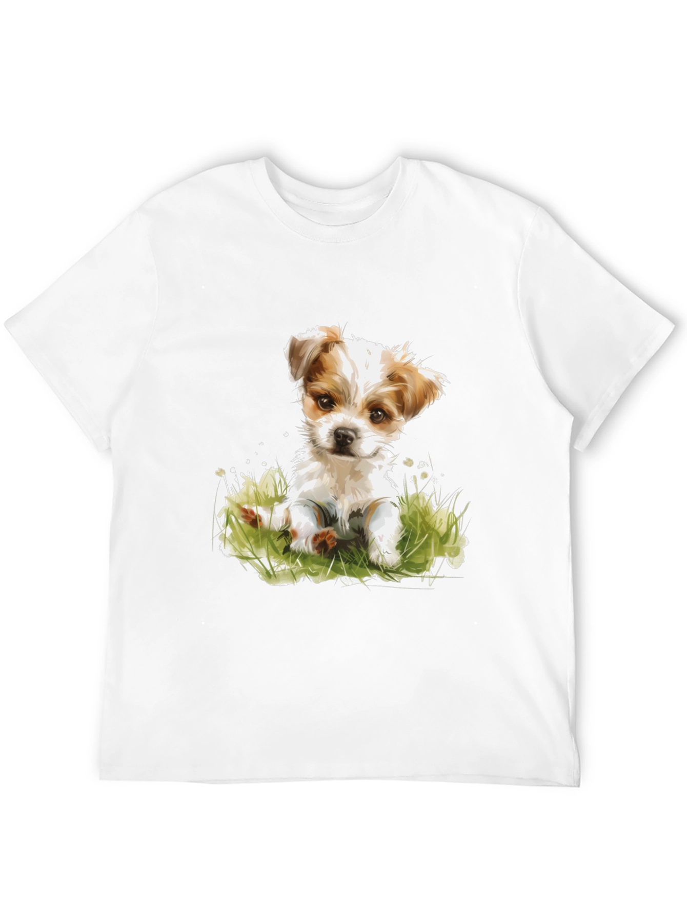 Cute Puppy Dog T-Shirt - Soft Cotton Blend