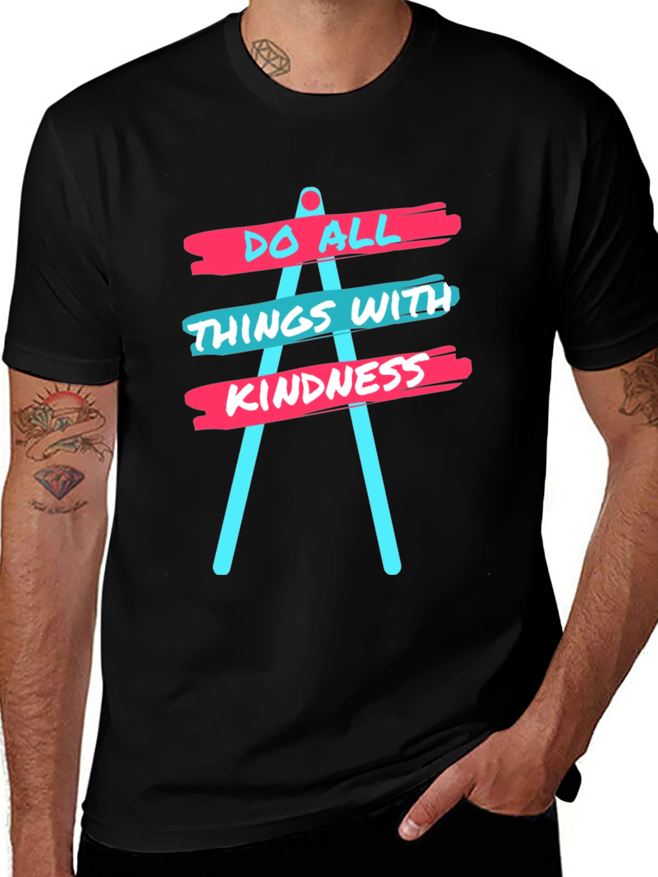 Kindness Graphic Tee - Do All Things With Kindness