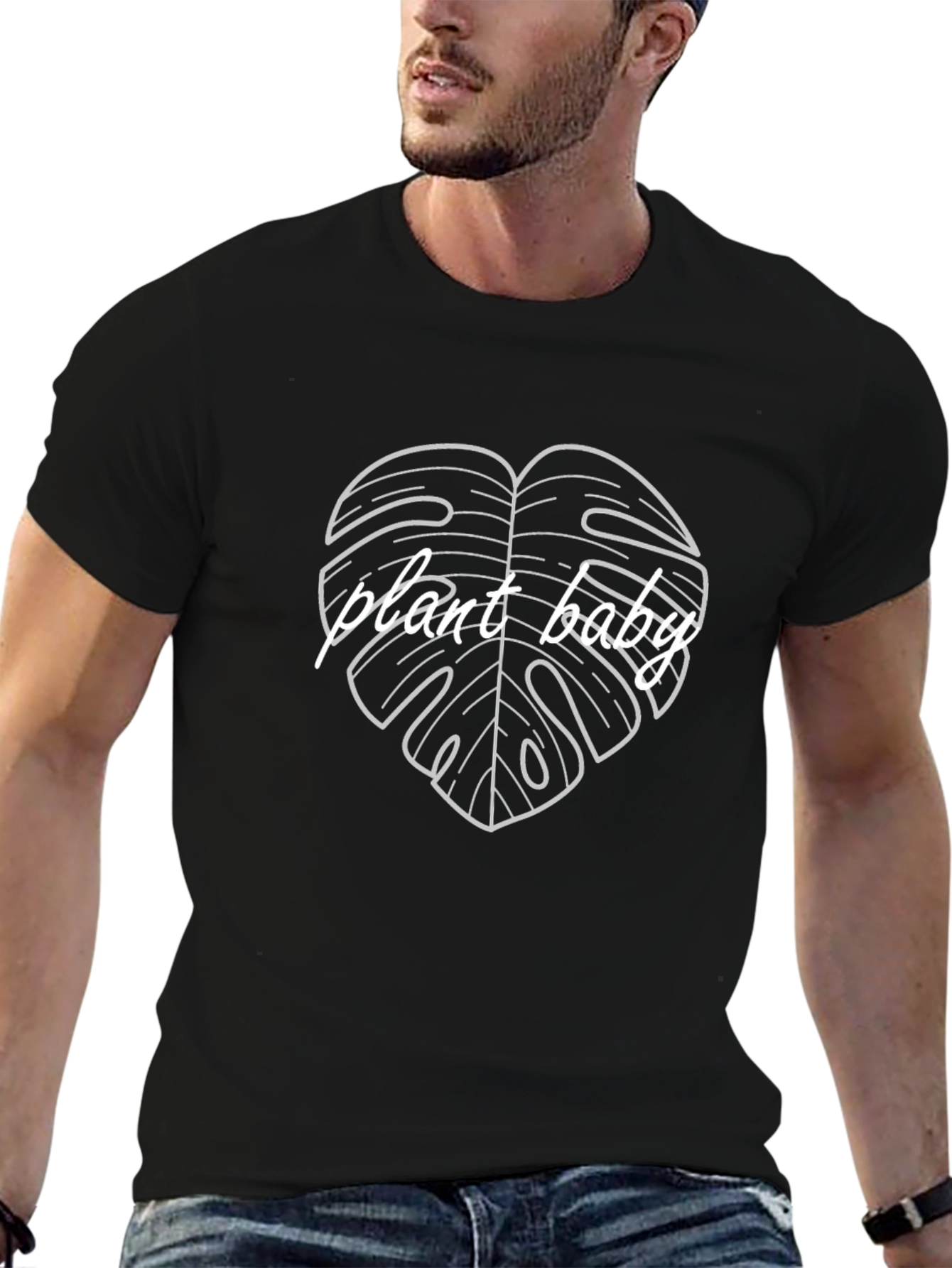 Plant Baby Graphic T-Shirt - Trendy Unisex Tee