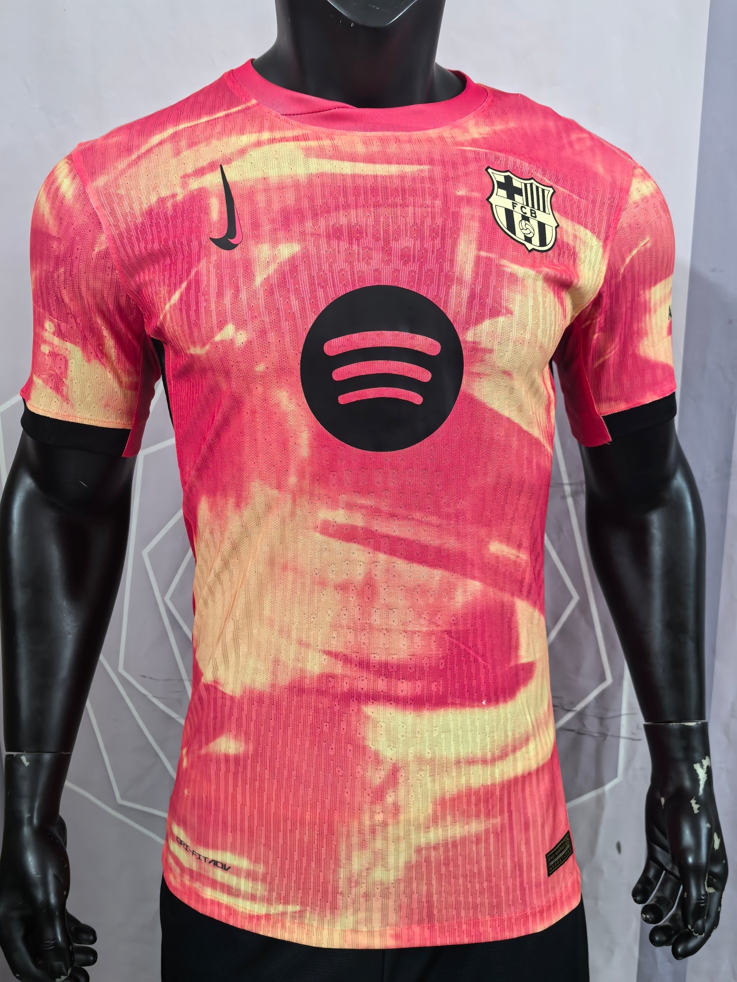 Barcelona 25-26 Pink Player Version Soccer Jersey