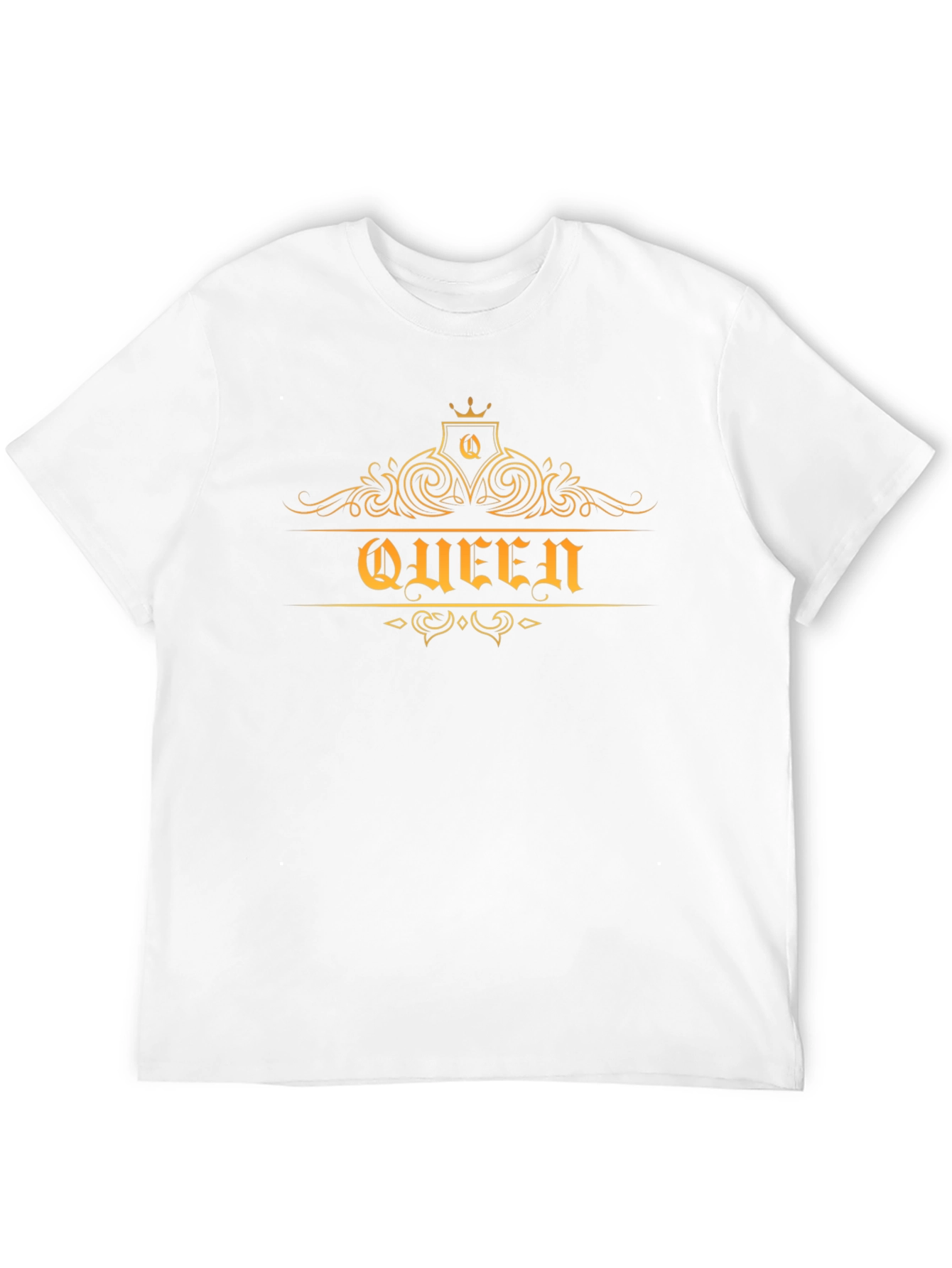 Queen Graphic Print Black T-Shirt