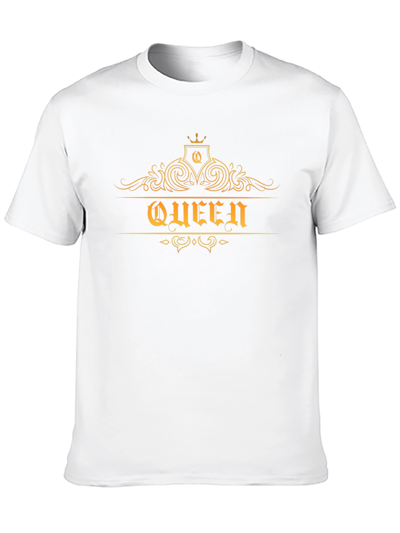 Queen Graphic Print Black T-Shirt