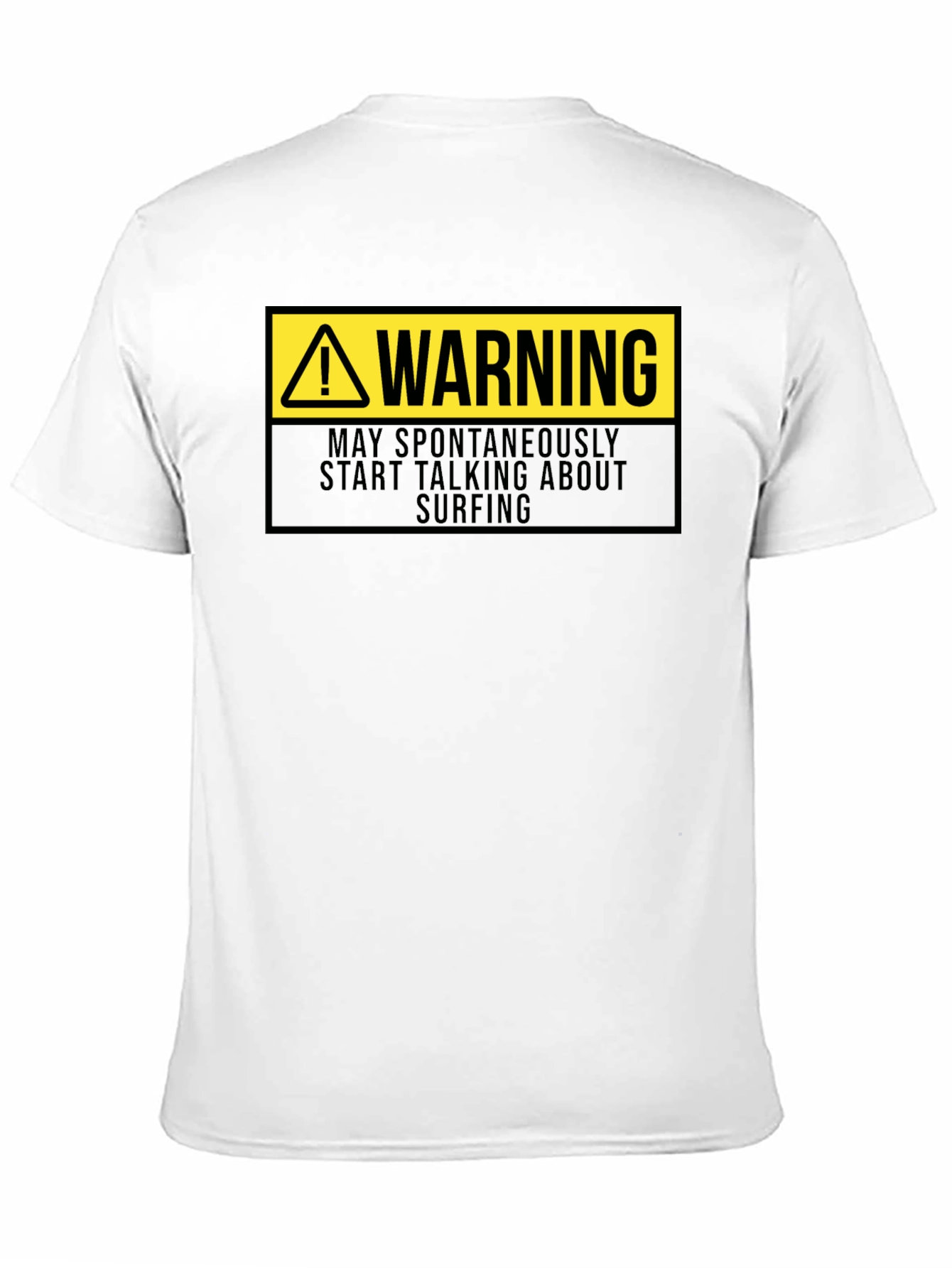 Warning Surfing T-Shirt