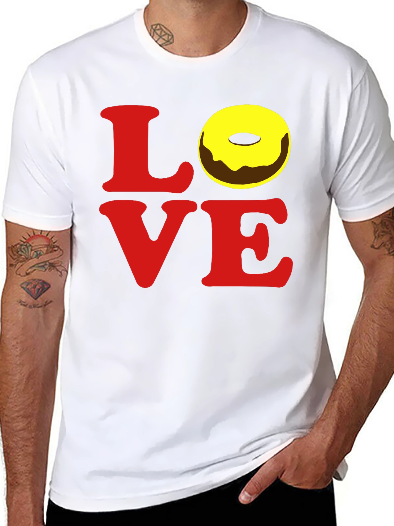 Love Donut T-Shirt - Sweet Graphic Tee