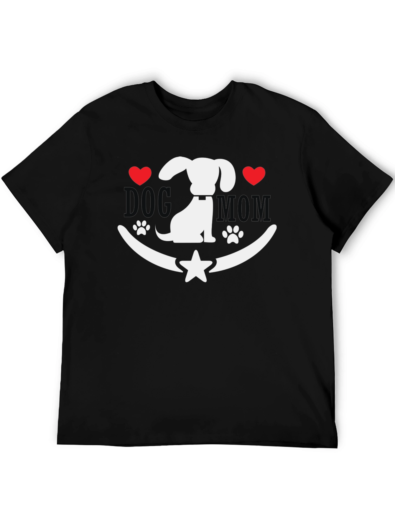 Dog Mom T-Shirt: Cute Puppy Lover Tee