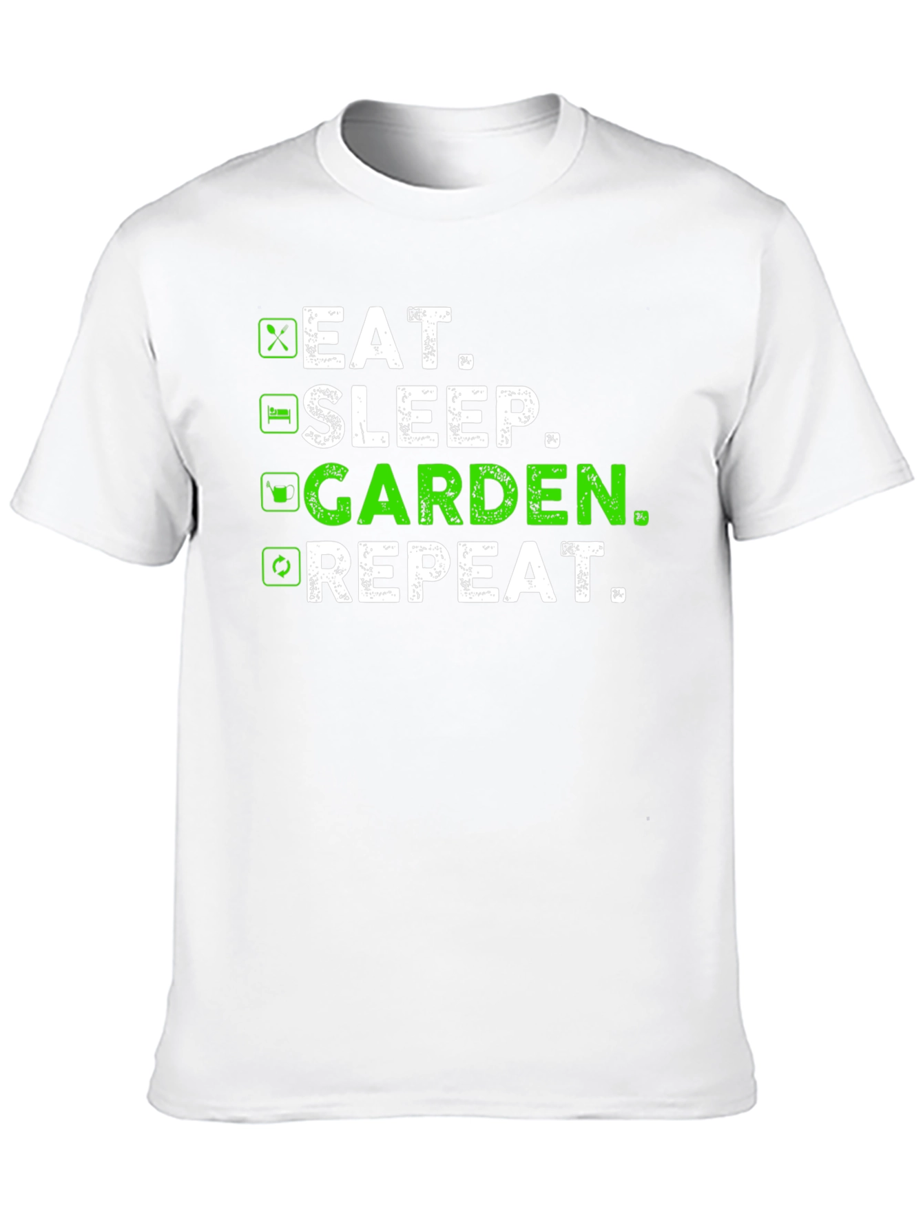 Eat Sleep Garden Repeat T-Shirt - Gardener Gift