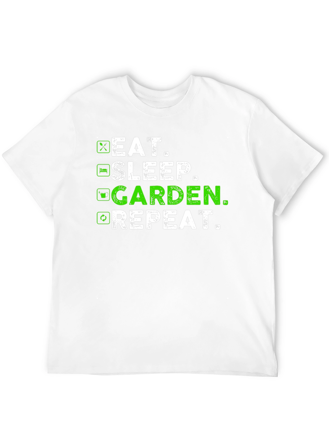 Eat Sleep Garden Repeat T-Shirt - Gardener Gift