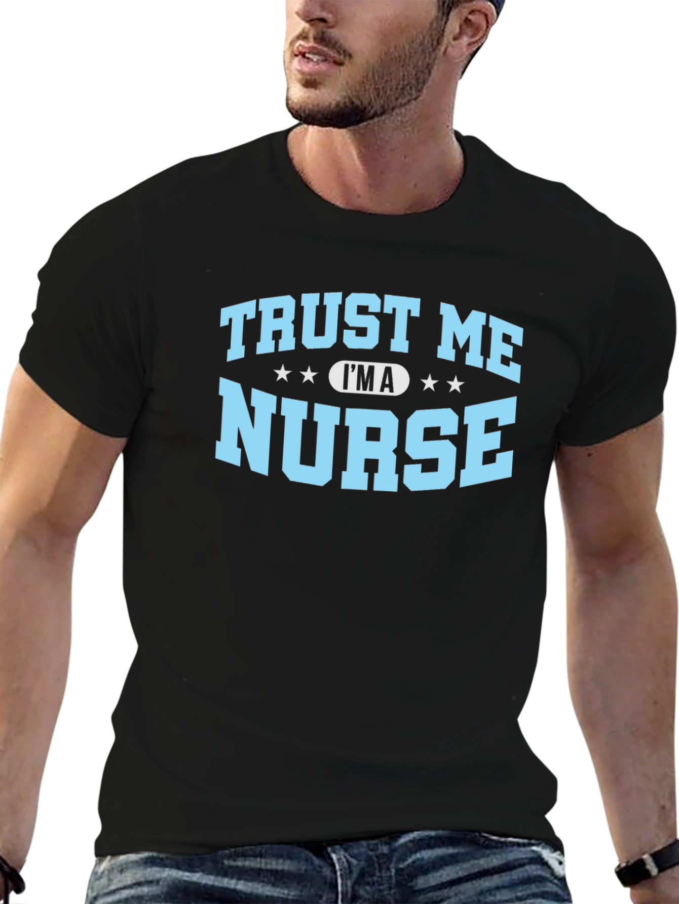 Trust Me Im A Nurse T-Shirt - Black