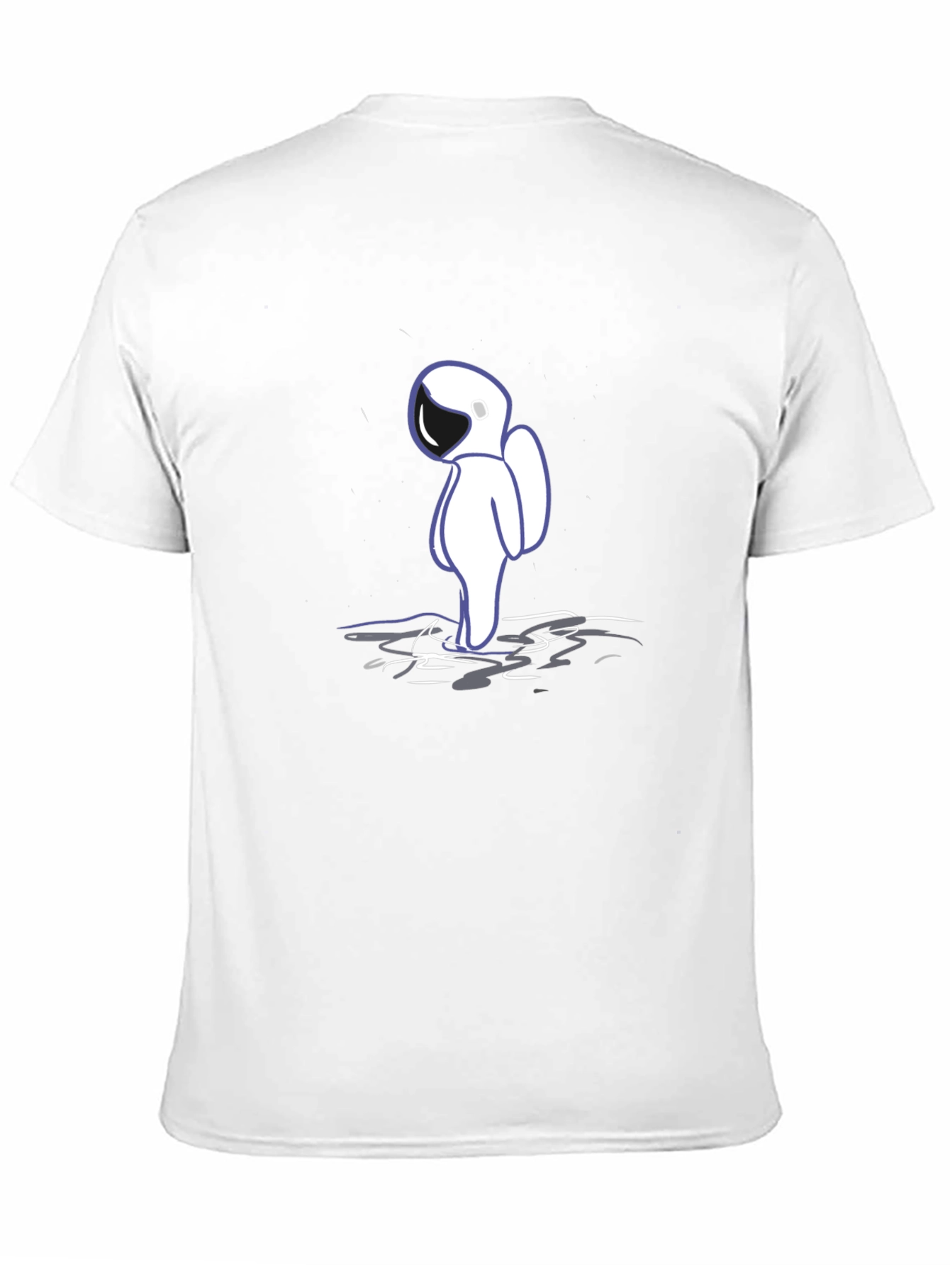 Astronaut Graphic Black T-Shirt