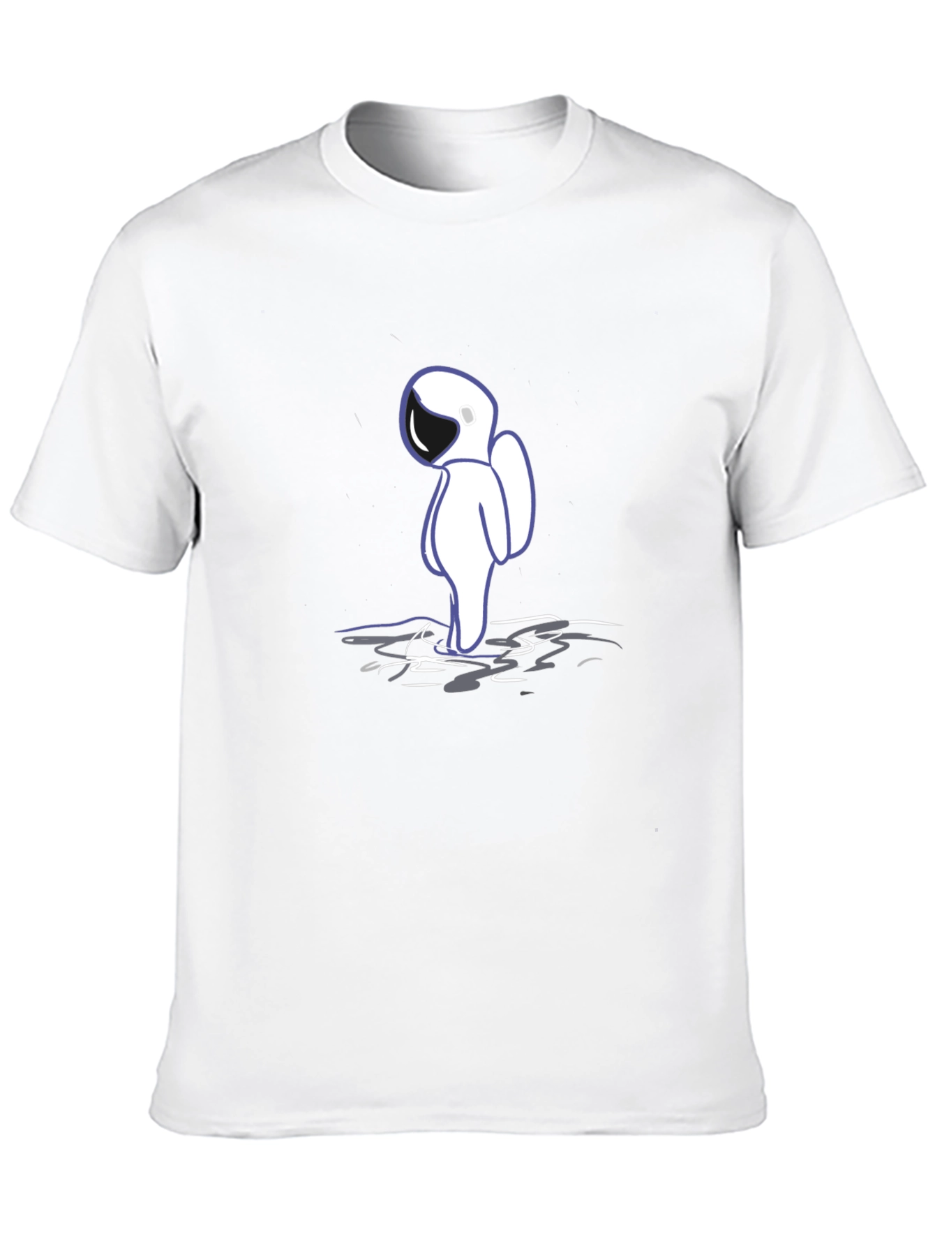 Astronaut Graphic Black T-Shirt