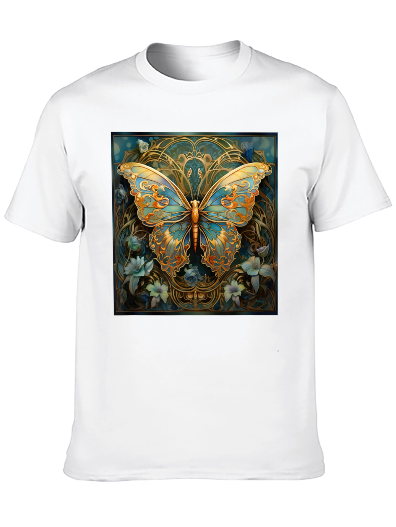 Butterfly Graphic T-Shirt - Stylish Mens Tee