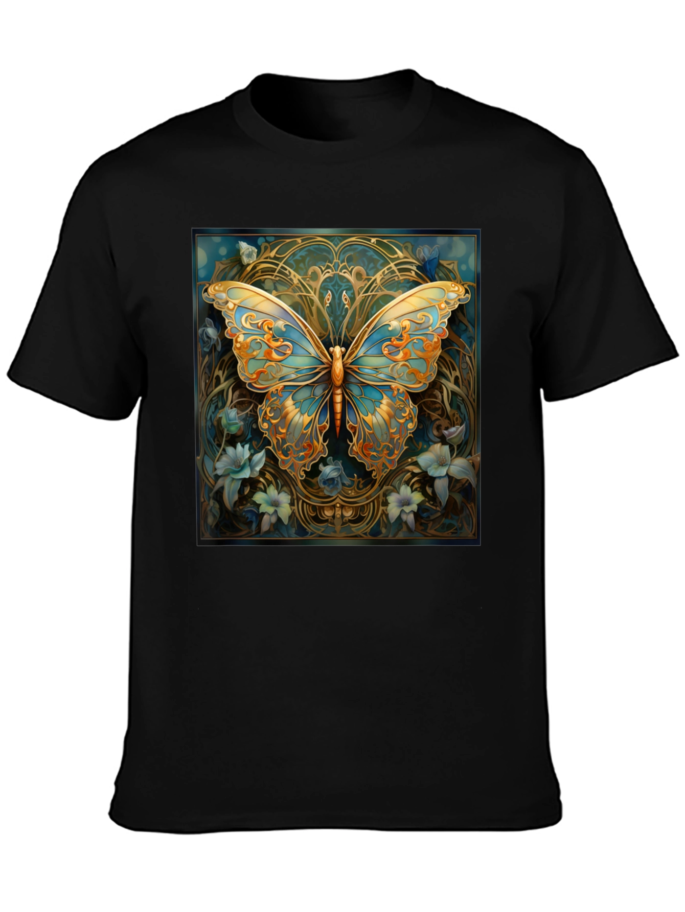 Butterfly Graphic T-Shirt - Stylish Mens Tee