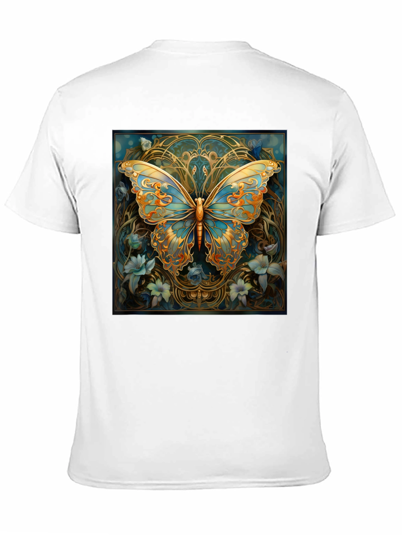 Butterfly Graphic T-Shirt - Stylish Mens Tee