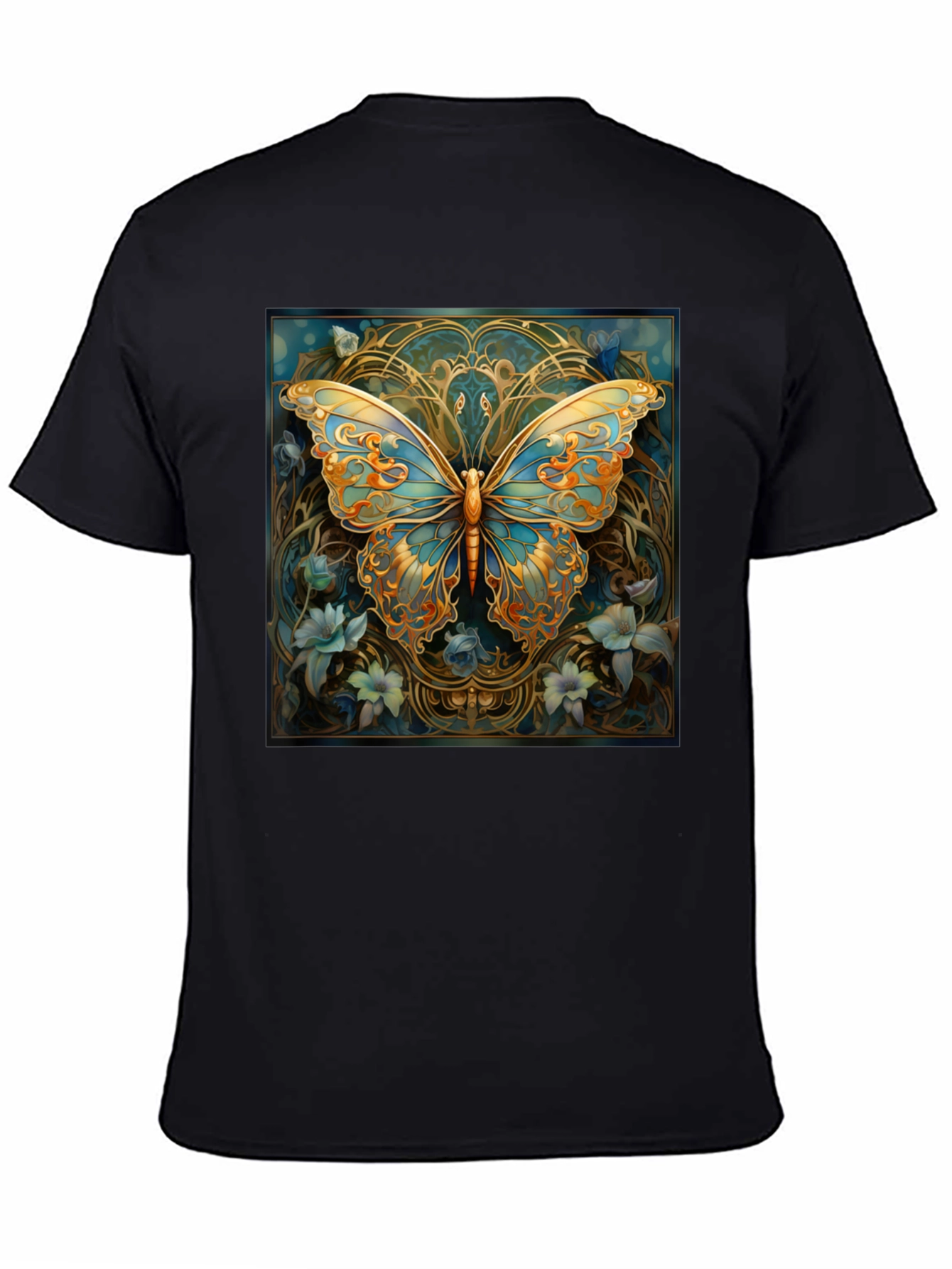 Butterfly Graphic T-Shirt - Stylish Mens Tee