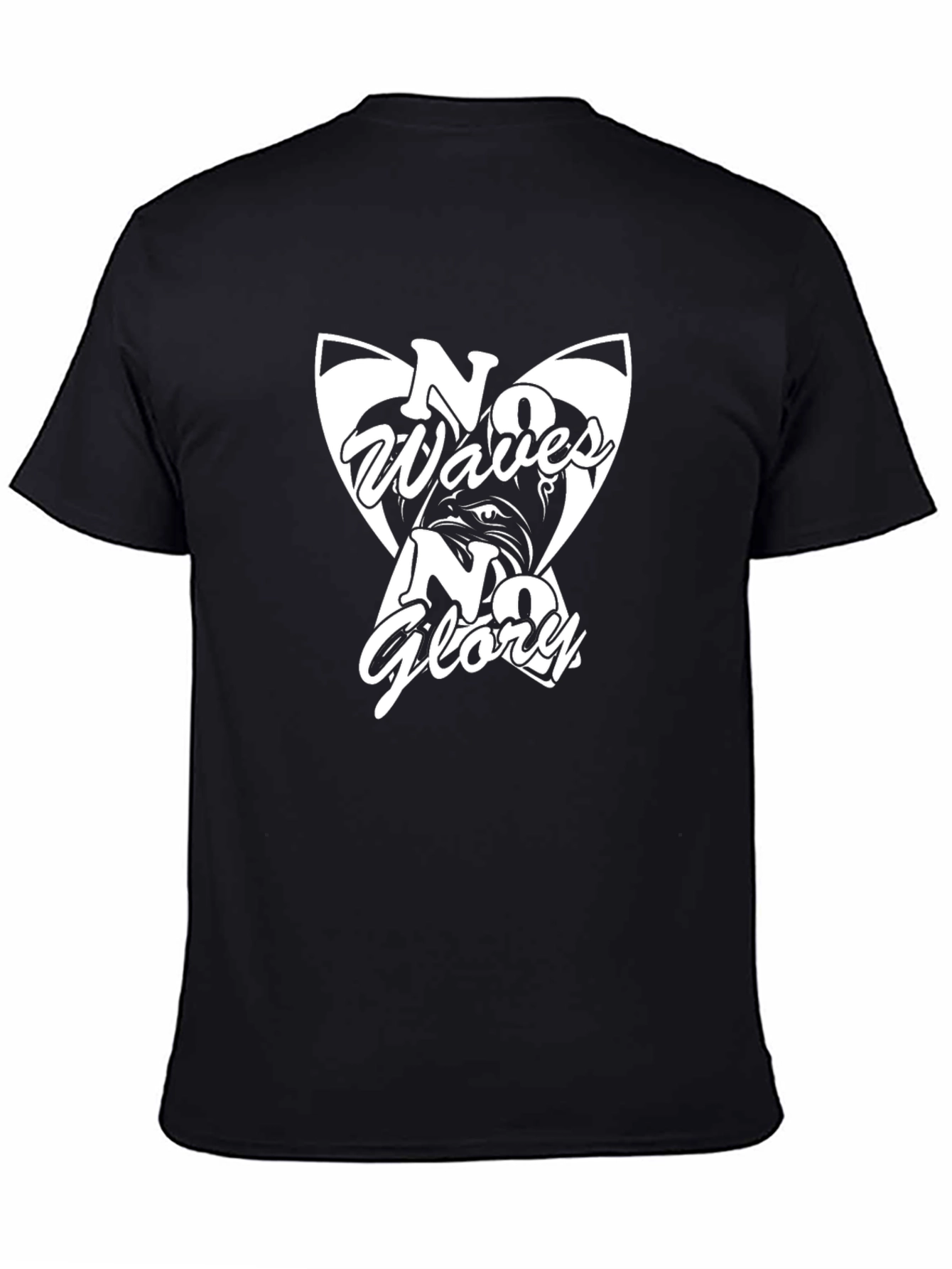 No Waves No Glory Graphic Tee