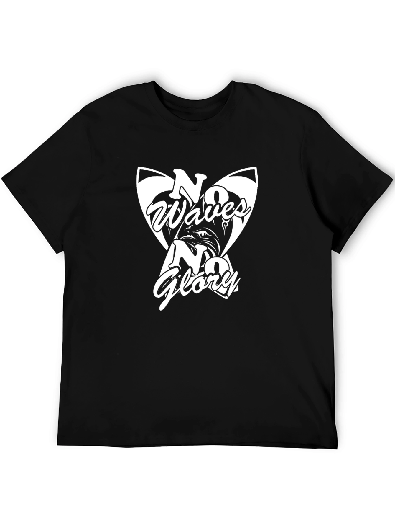 No Waves No Glory Graphic Tee